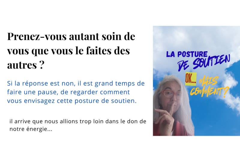 il arrive que nous allions trop loin dans le don de notre énergie